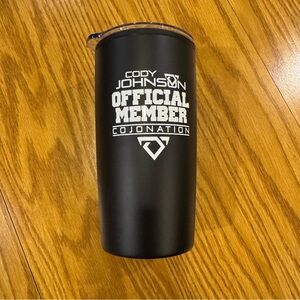 Cody Johnson CoJoNation Fan Club Insulated Cup with lid 20 oz NEW